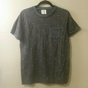 Fast food graphic print tee.